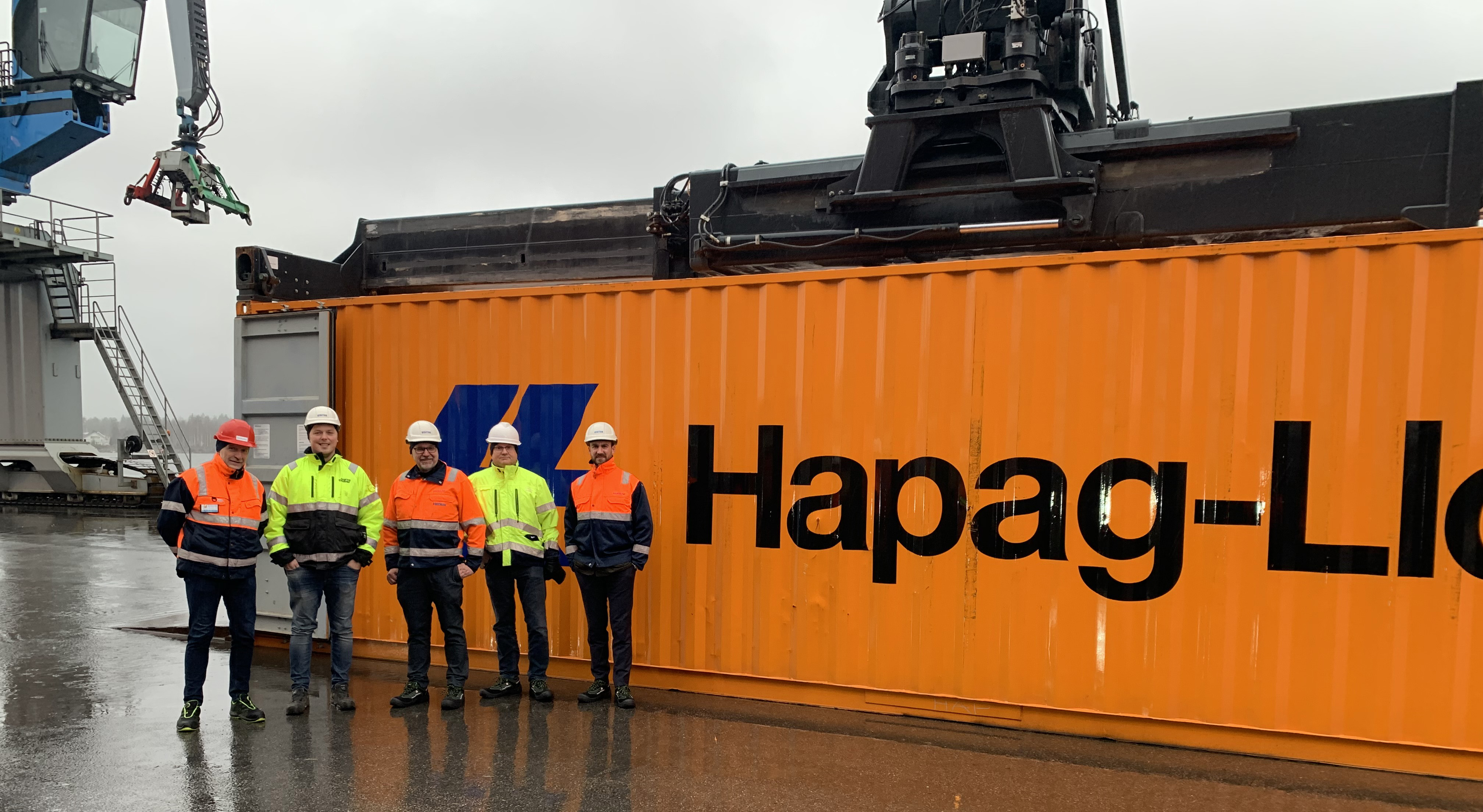 Representanter Framför Container
